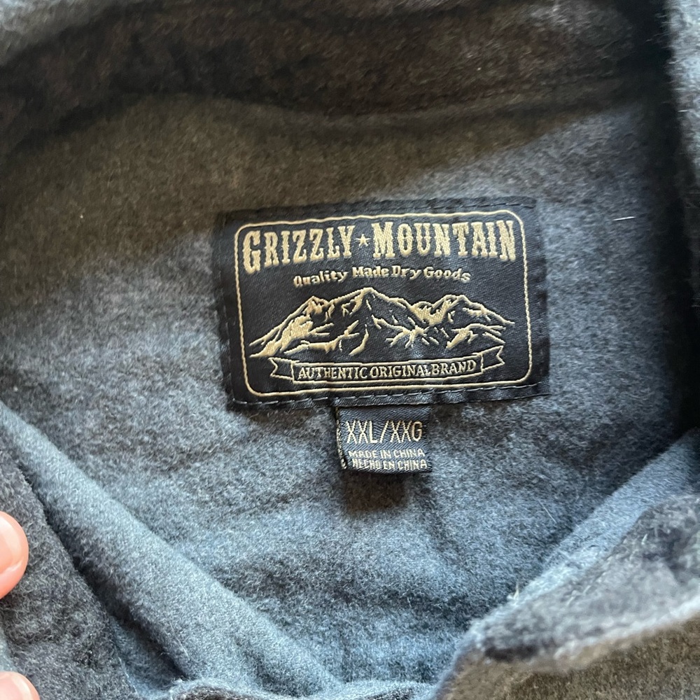 Great condition grizzly mountain flannel men’s shirt Sz XXL - Picture 2 of 5